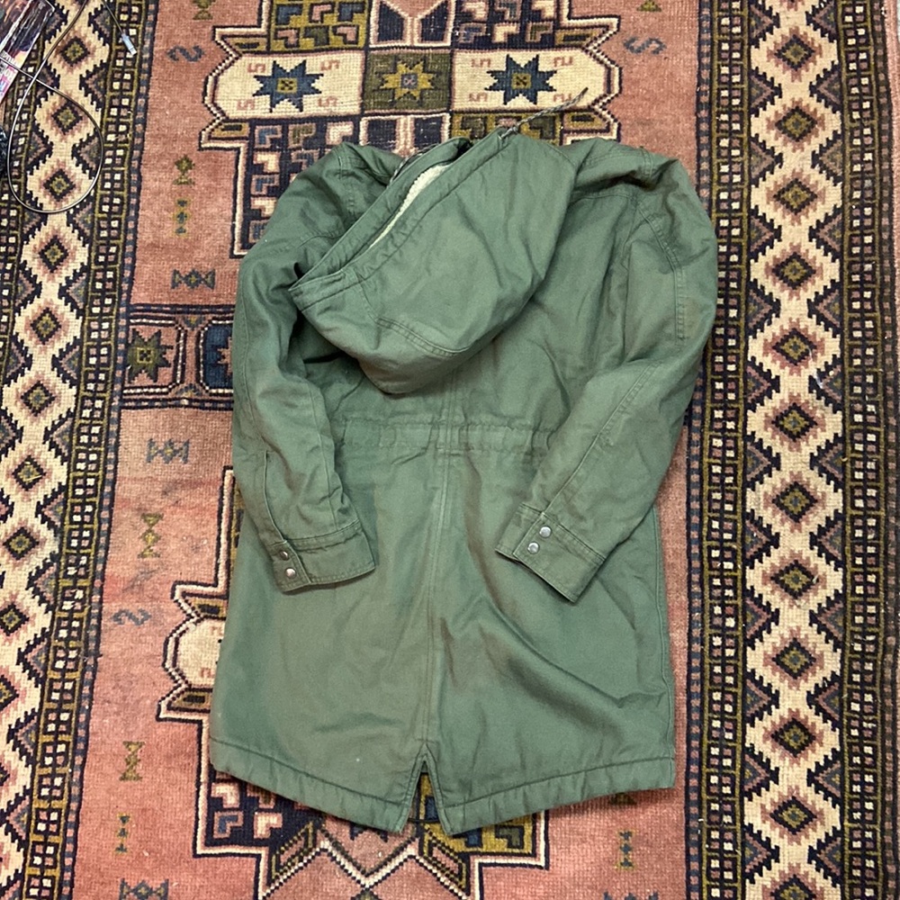 Patagonia Sherpa lined green jacket. Xs. - Picture 5 of 5